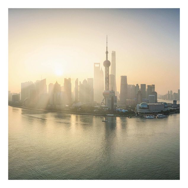 Print on forex - Pudong At Dawn - Square 1:1