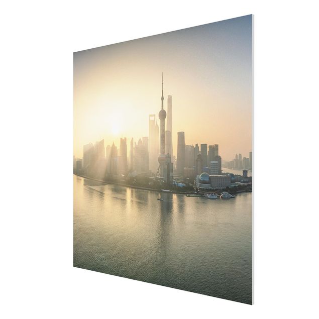 Print on forex - Pudong At Dawn - Square 1:1