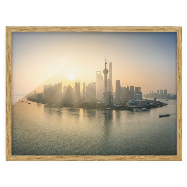 Framed poster - Pudong At Dawn