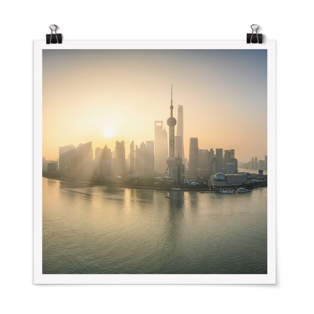 Poster - Pudong At Dawn