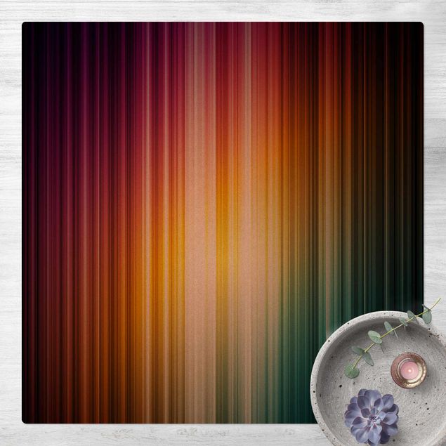 contemporary rugs Rainbow Light