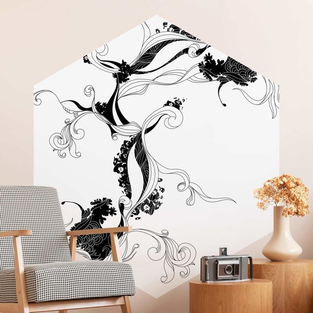 Wallpapers Tendril In Ink
