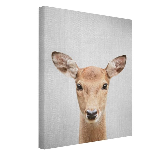 Canvas print - Roe Deer Rita - Portrait format 3:4