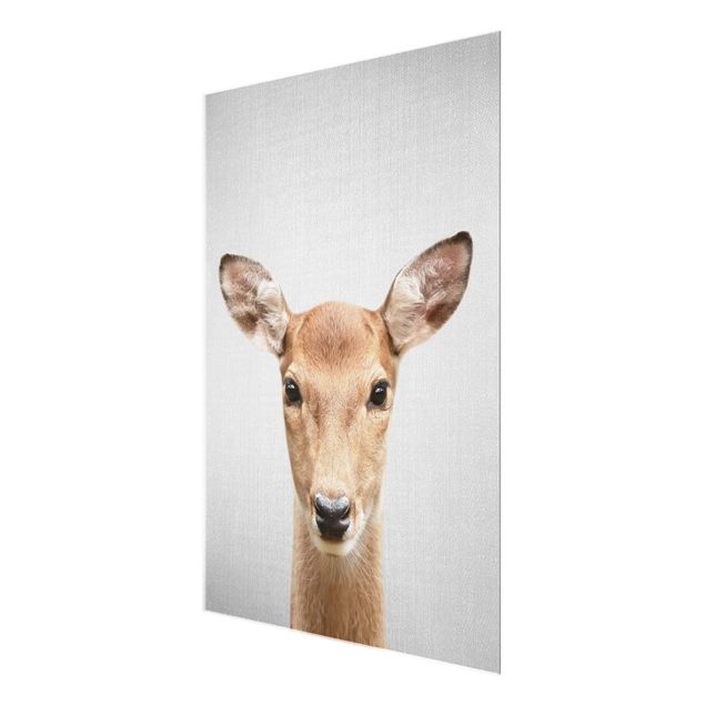 Glass print - Roe Deer Rita