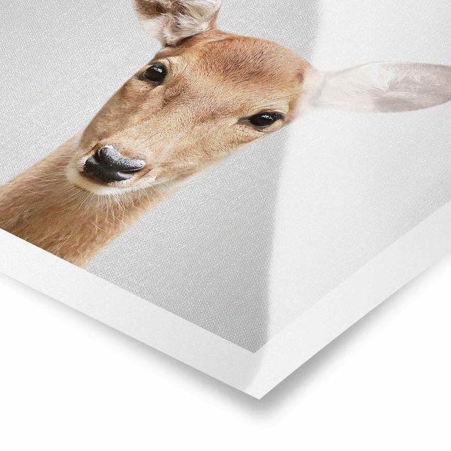 Poster art print - Roe Deer Rita