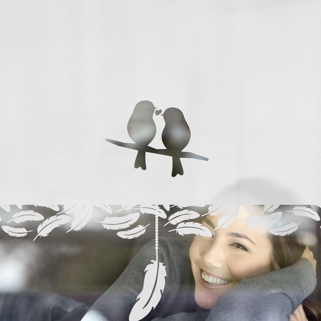 Window film - Privacy Window Films - Bird couple