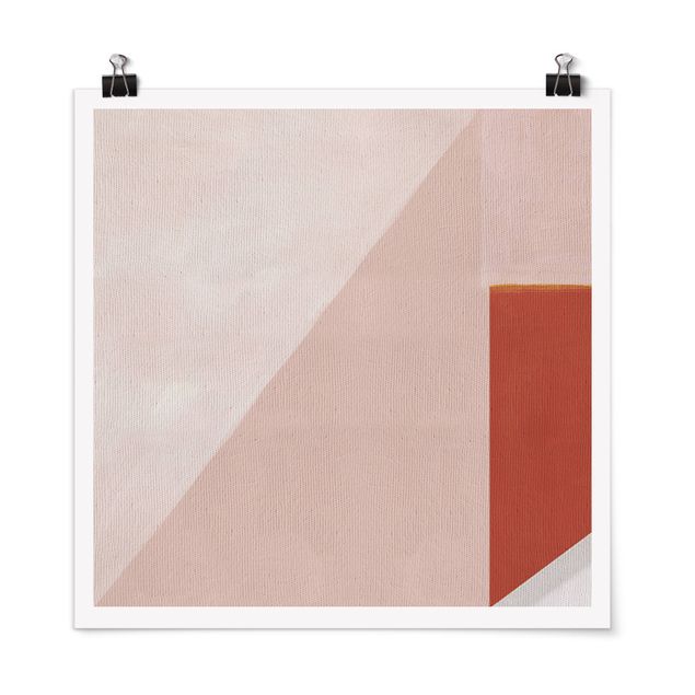 Poster - Pink Geometry