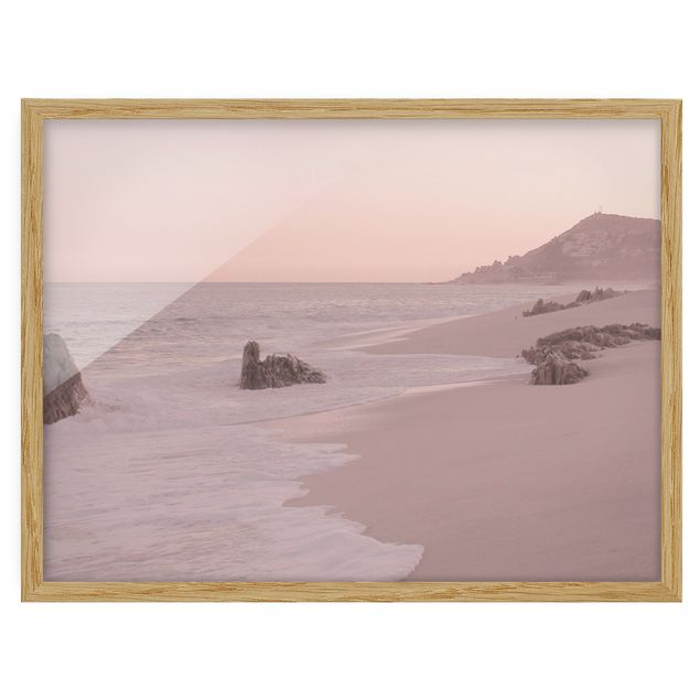 Framed poster - Reddish Golden Beach