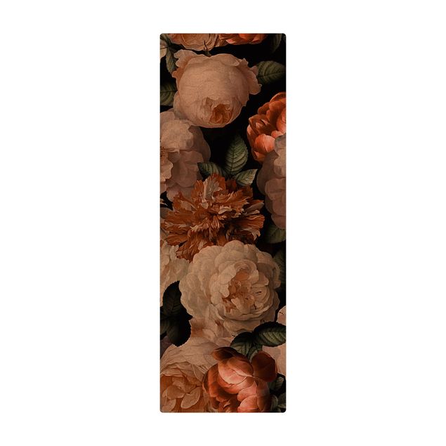 nature inspired rugs Red Roses With White Roses