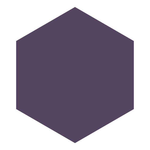 Self-adhesive hexagonal pattern wallpaper - Red Violet