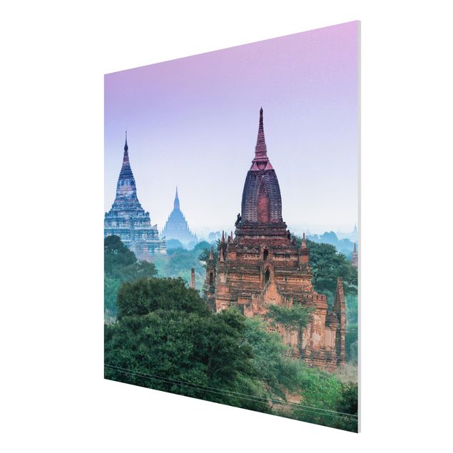 Print on forex - Temple Grounds In Bagan - Square 1:1