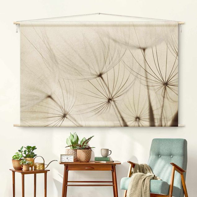 modern tapestry wall hanging Gentle Grasses