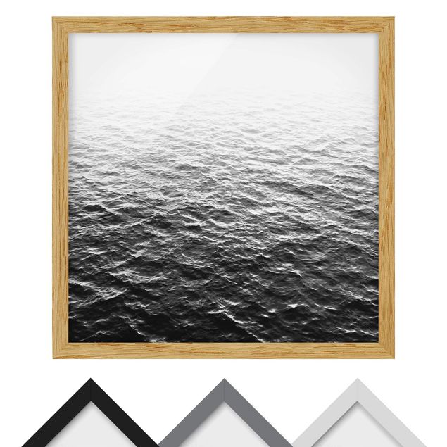 Framed poster - Gentle Waves Hills