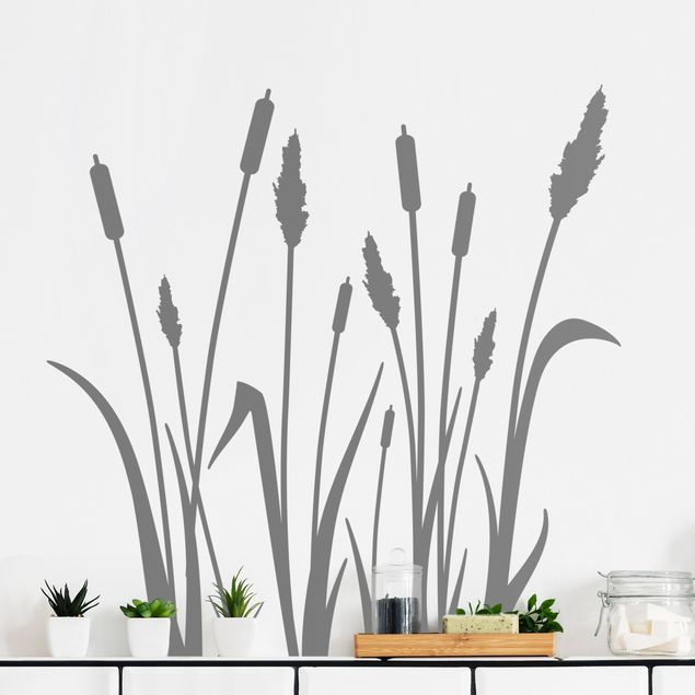 Wall stickers plants Reed