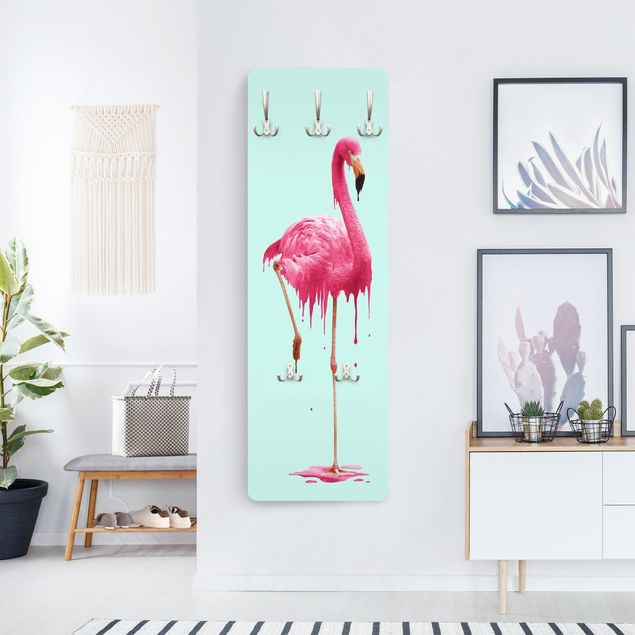 Coat rack - Melting Flamingo