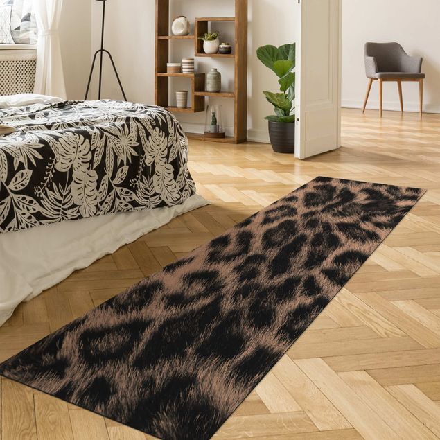 contemporary rugs Snow Leopard