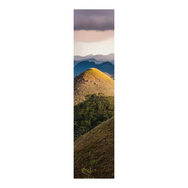 Sliding panel curtain - Chocolate Hills Landscape