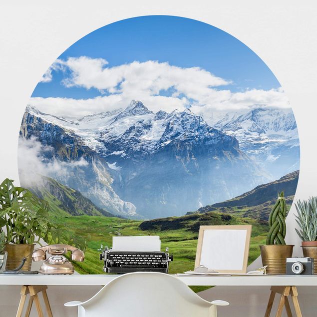 Wallpapers Swizz Alpine Panorama