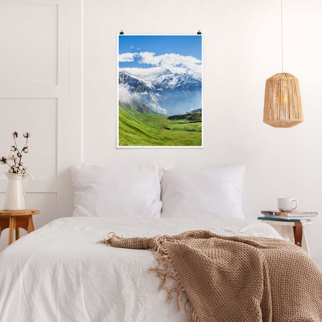 Poster - Swiss Alpine Panorama