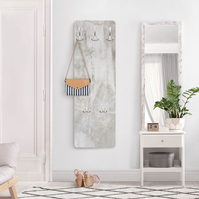 Coat rack modern - Shabby Concrete Wall Smoothed