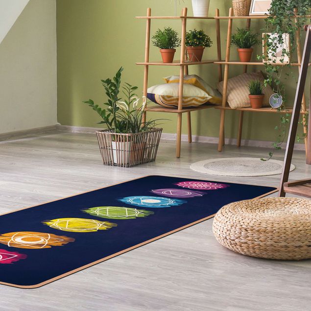 Yoga mat - Seven Chakras