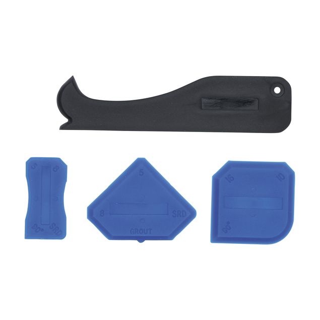 Silicone smoothing tool Set of 4 pieces