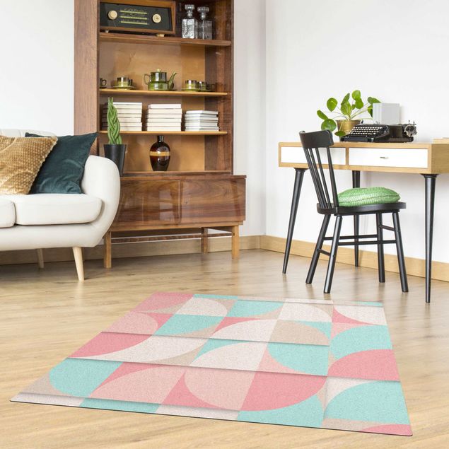 modern abstract rug Scandinavian Geometry