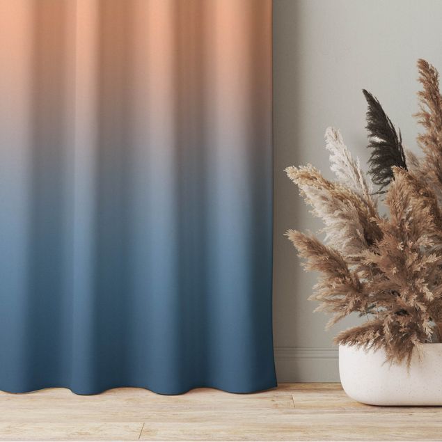Modern Curtains Sunrise Colour Gradient