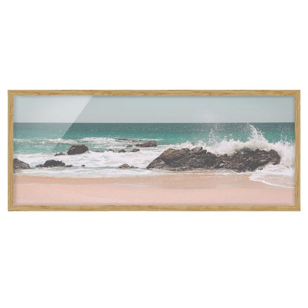 Framed poster - Sunny Beach Mexico