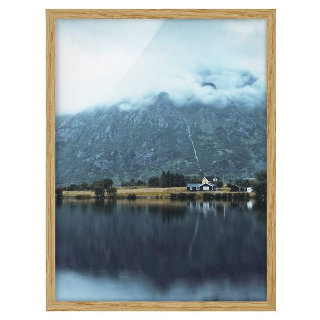 Framed poster - Lofoten Reflection