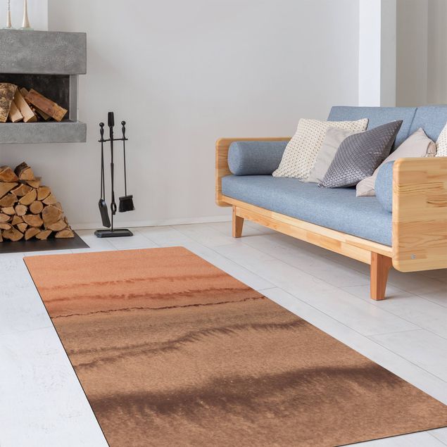 Modern rugs Play Of Colours Sound Of The Ocean In Fog
