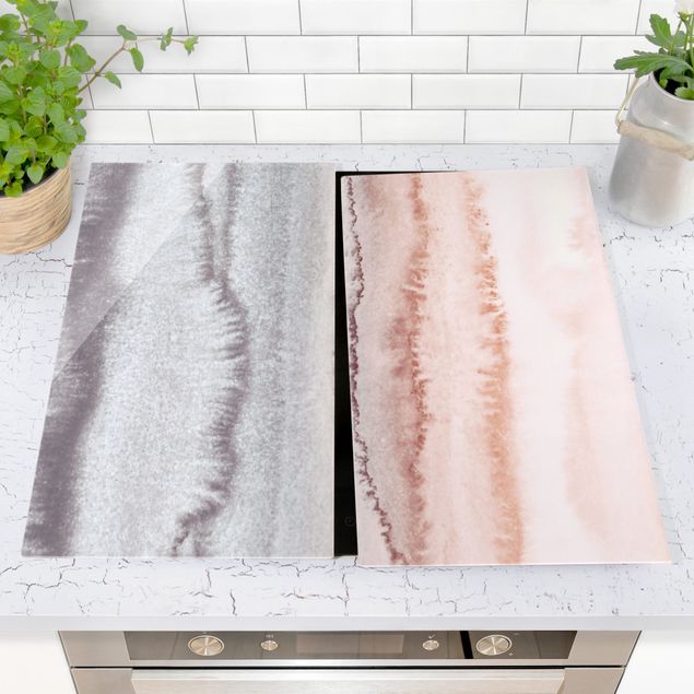 Stove top covers - Play Of Colours Sound Of The Ocean In Fog