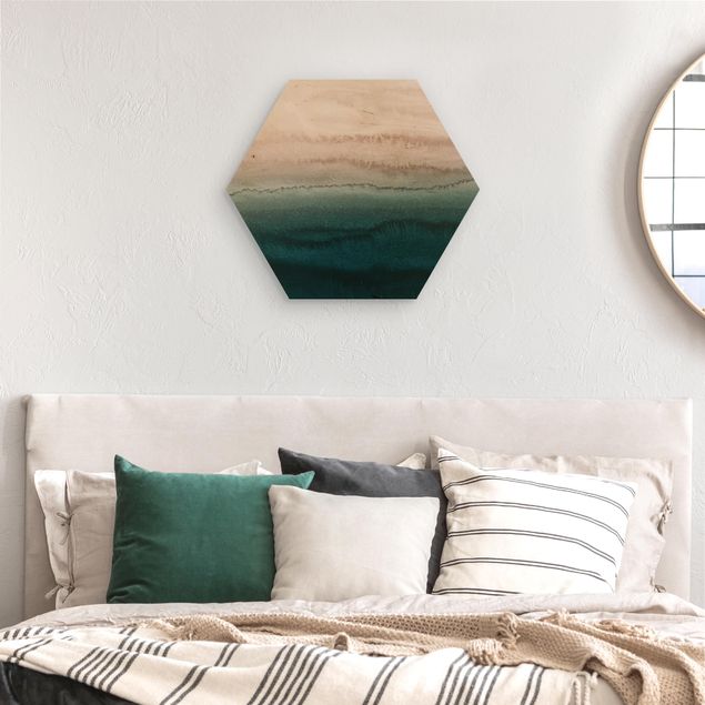 Wooden hexagon - Play Of Colours Sound Of The Ocean