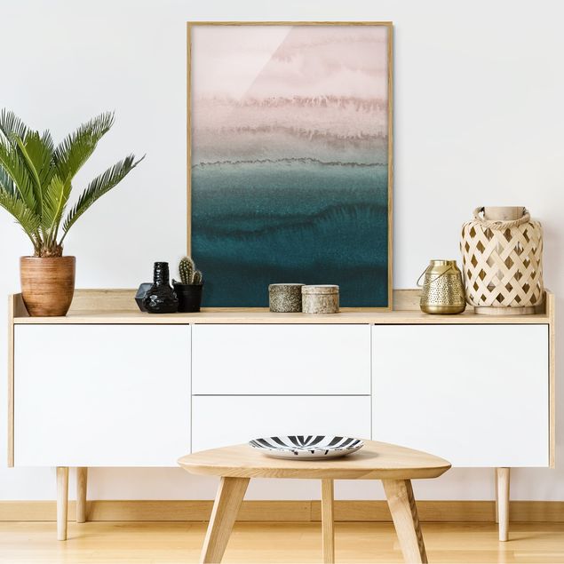 Framed poster - Play Of Colours Sound Of The Ocean