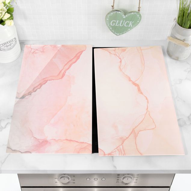 Stove top covers - Play Of Colours Pastel Cotton Candy