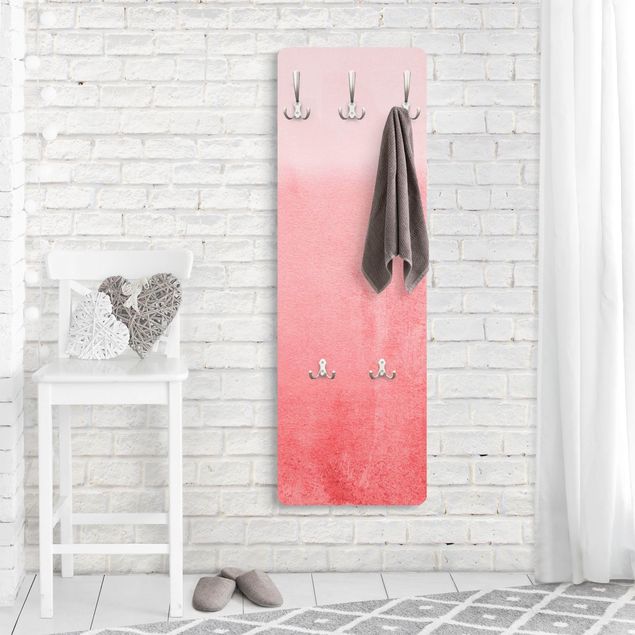Coat rack modern - Play Of Colours Fading Coral