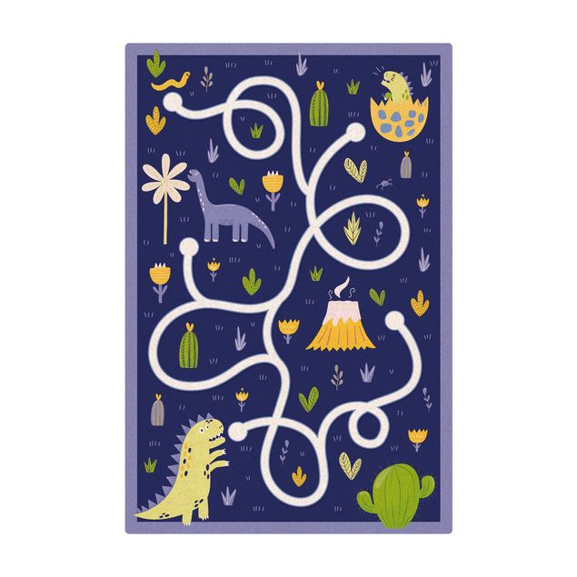 Large rugs Playoom Mat Dinosaurs - Dino Mom Looking For Her Baby