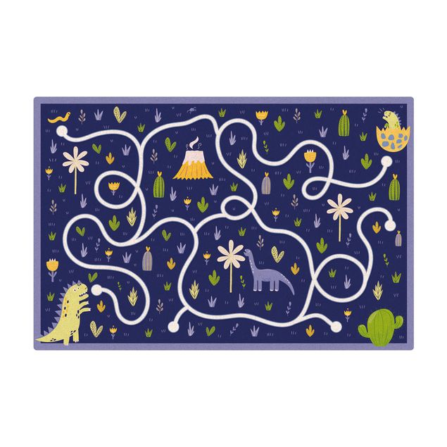 large area rugs Playoom Mat Dinosaurs - Dino Mom Looking For Her Baby
