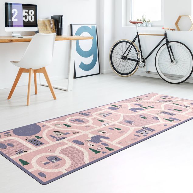 playmat rug Playoom Mat Village - Off To The Countryside