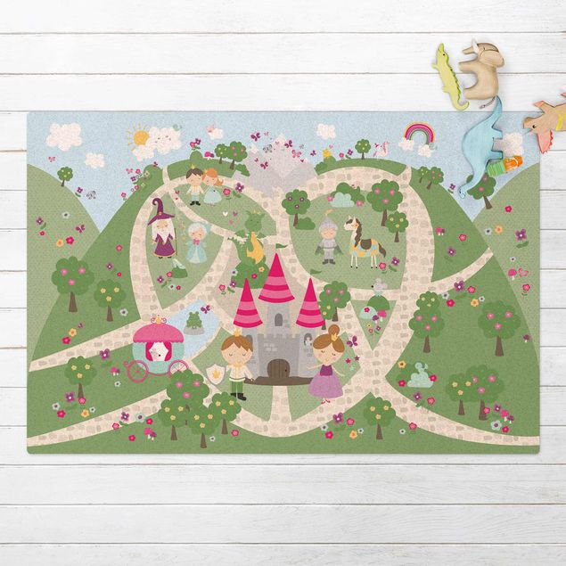 playmat rug Playoom Mat Wonderland - The Path To The Castle