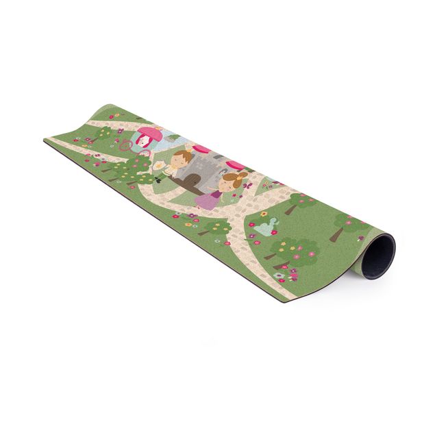 road play rug Playoom Mat Wonderland - The Path To The Castle