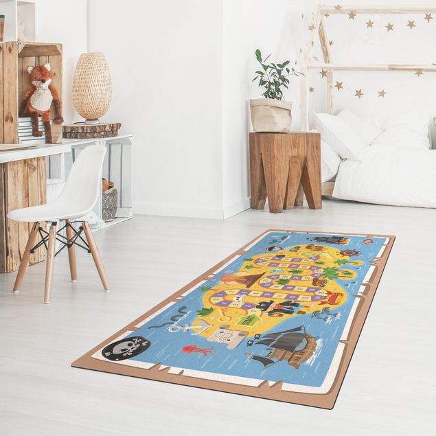 Modern rugs Playoom Mat Pirates  - Looking For the Treasure