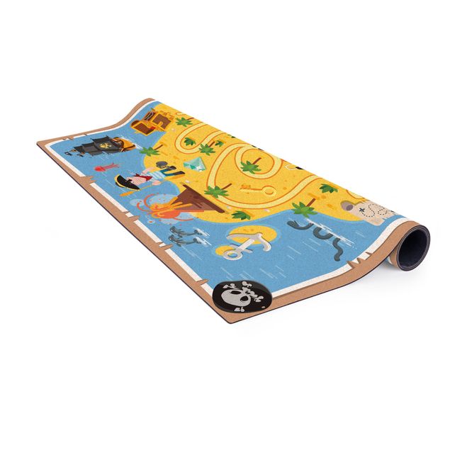 Large rugs Playoom Mat Pirates  - Looking For the Treasure