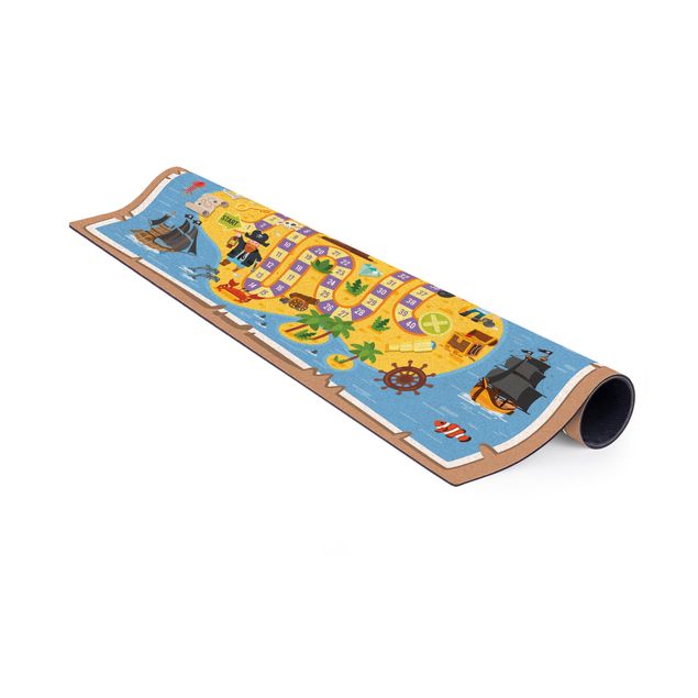 Colourful rugs Playoom Mat Pirates  - Looking For the Treasure