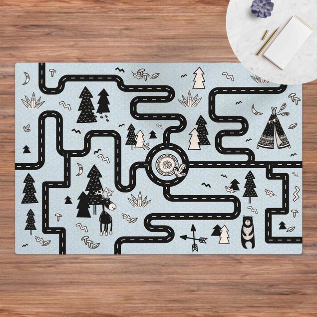 play rugs Playoom Mat Streets - Find Your Way