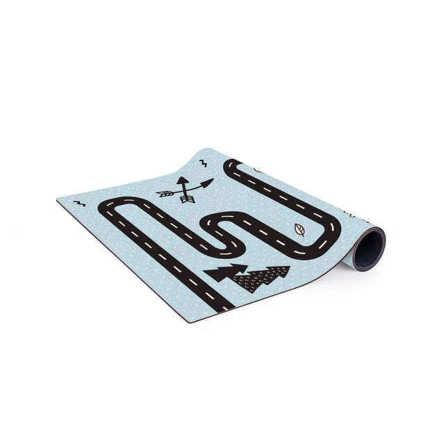 Road rug Playoom Mat Streets - Find Your Way