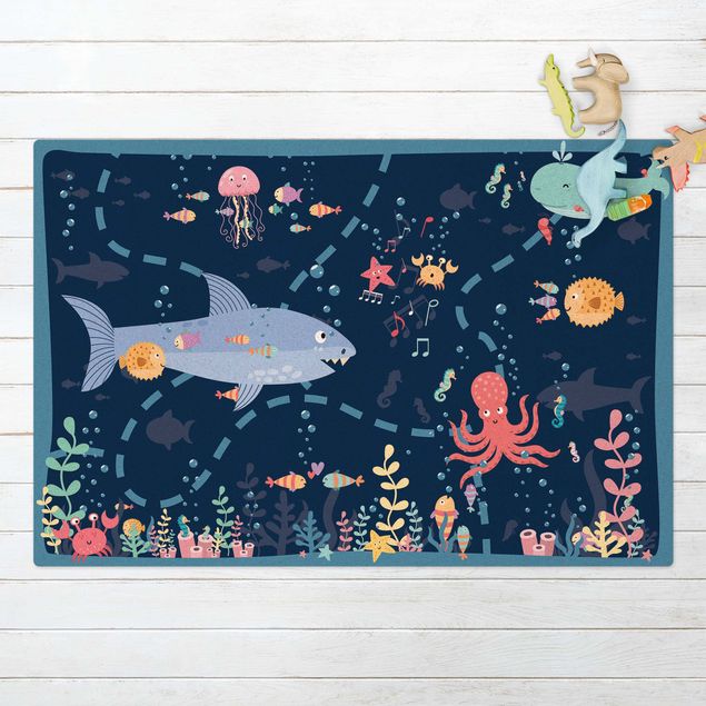 playroom rugs Playoom Mat Under Water - An Expedition