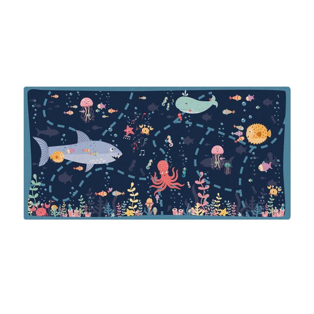 large area rugs Playoom Mat Under Water - An Expedition