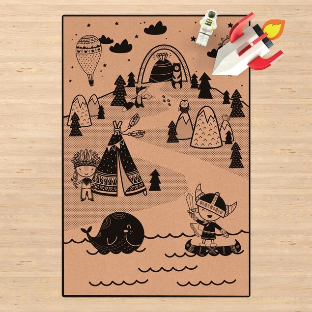 playmat rug Playoom Mat Vikings - The Conquest Of The Diamond