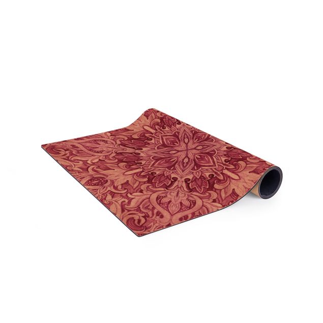 red area rugs Text All You Need Is Yoga Red
